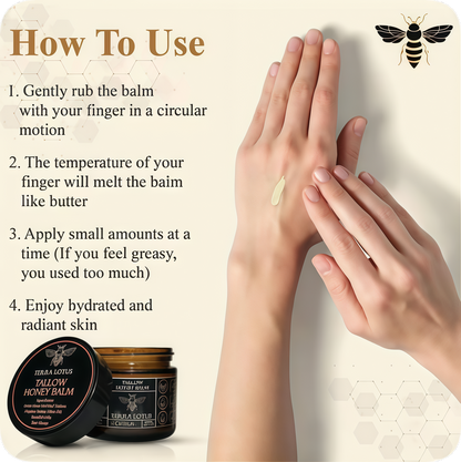 Organic Tallow Honey Balm