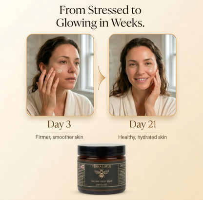 Organic Tallow Honey Balm Lavender